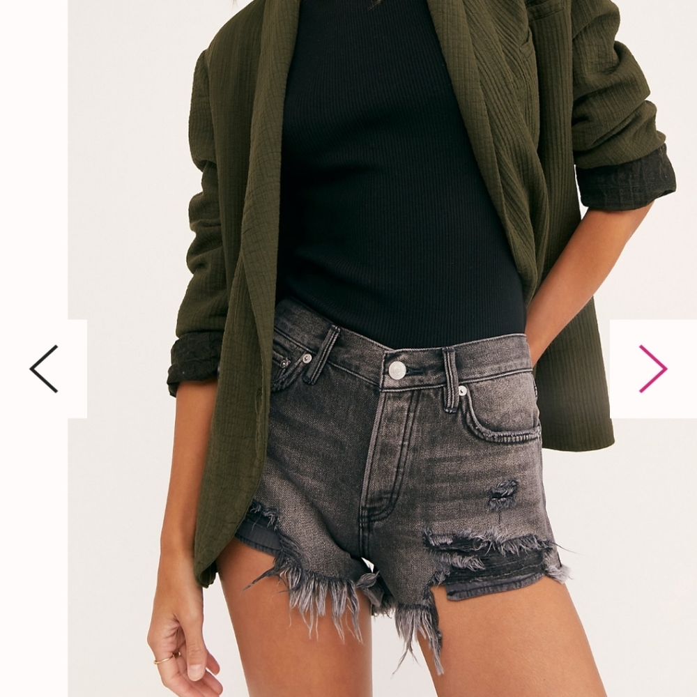 Free people Loving Good Vibrations Shorts